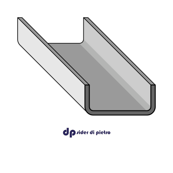 Immagine di Profilato ad "U" Dimensioni 80X45X6